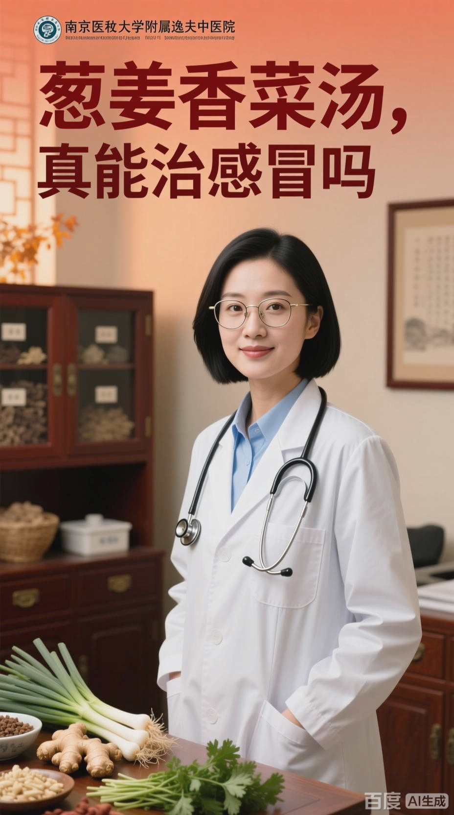 葱姜香菜汤，真能治感冒吗？