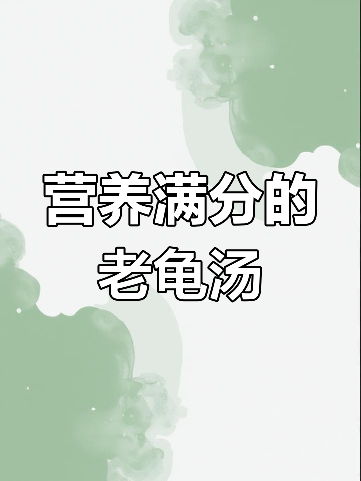 五指毛桃土茯苓炖老龟,滋补汤品香气扑鼻