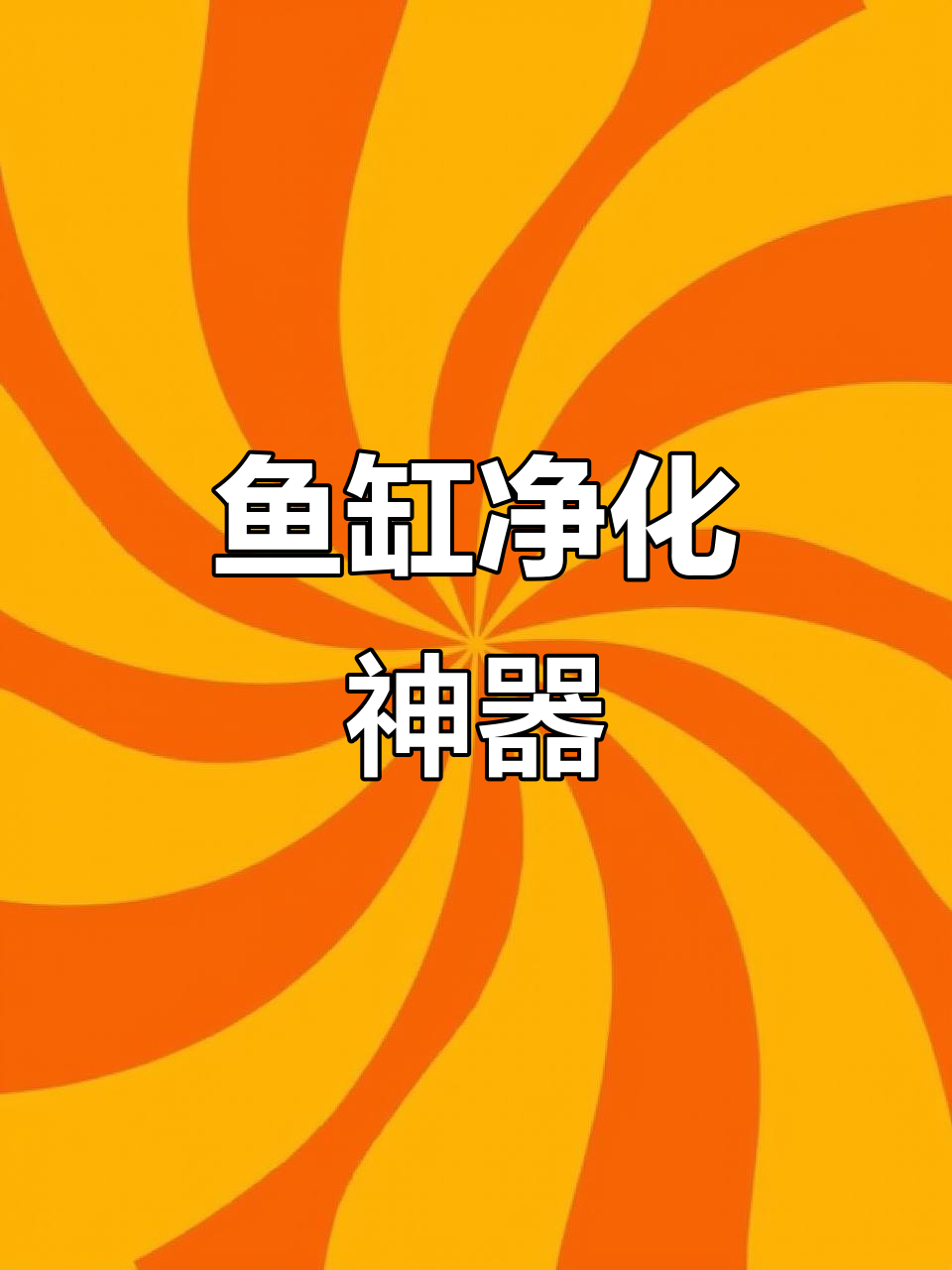 活性炭净水魔方,让鱼缸水质瞬间提升