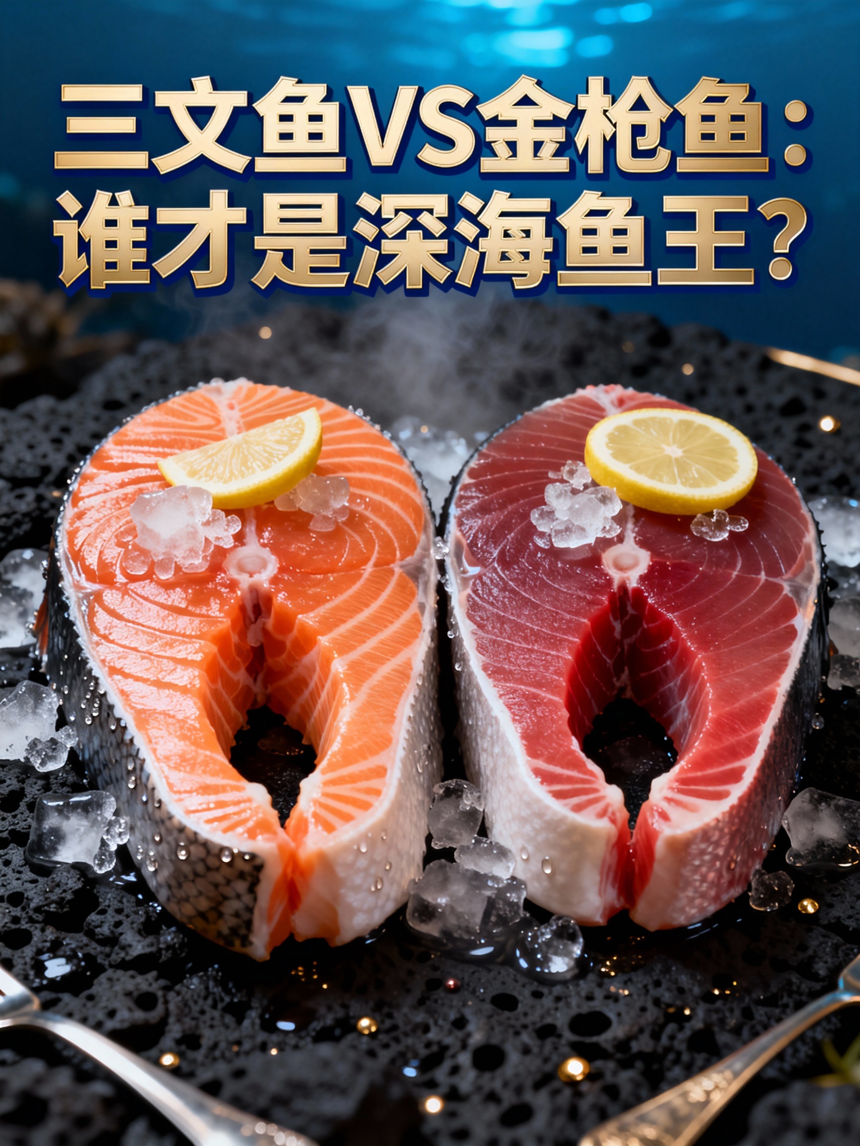 三文鱼VS金枪鱼：谁才是深海鱼王？