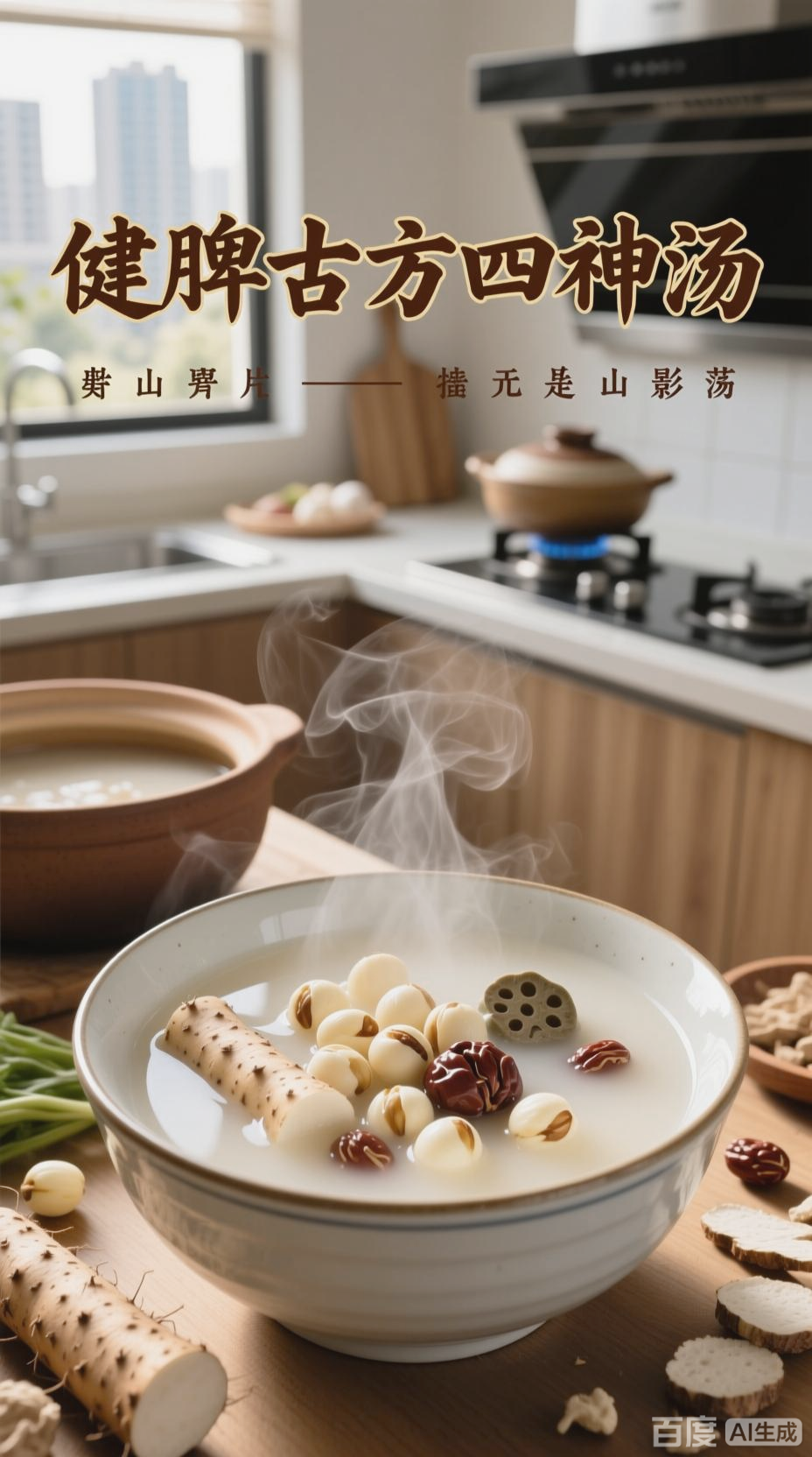 古方四神汤，脾胃的温和滋养