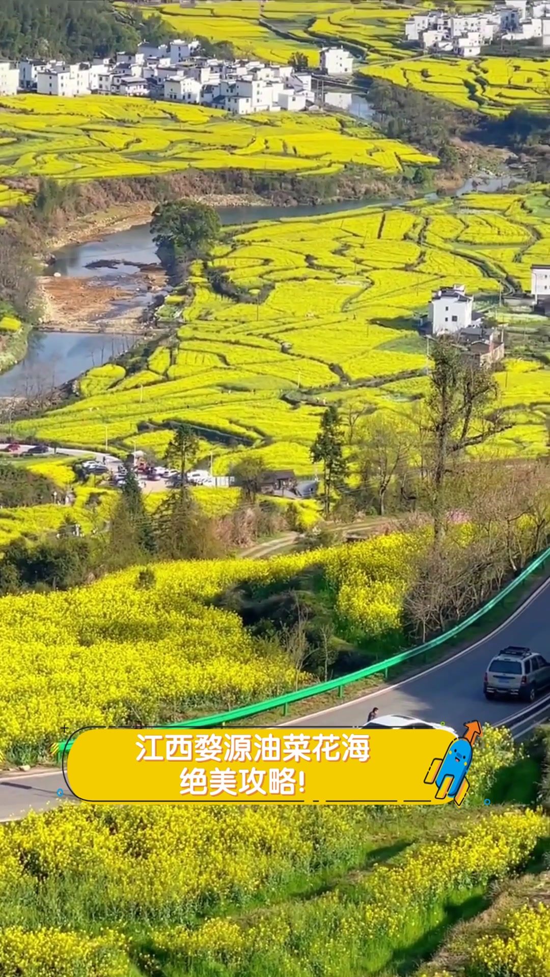 江西婺源油菜花海,绝美攻略!