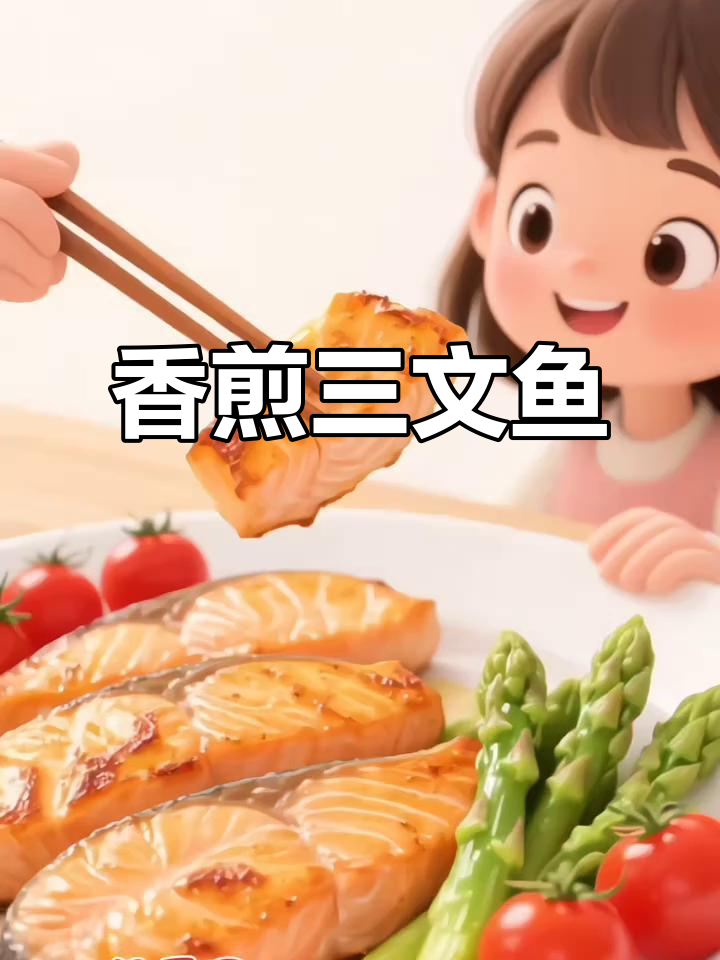 三文鱼香煎做法，补钙又去腥，营养满分无负担