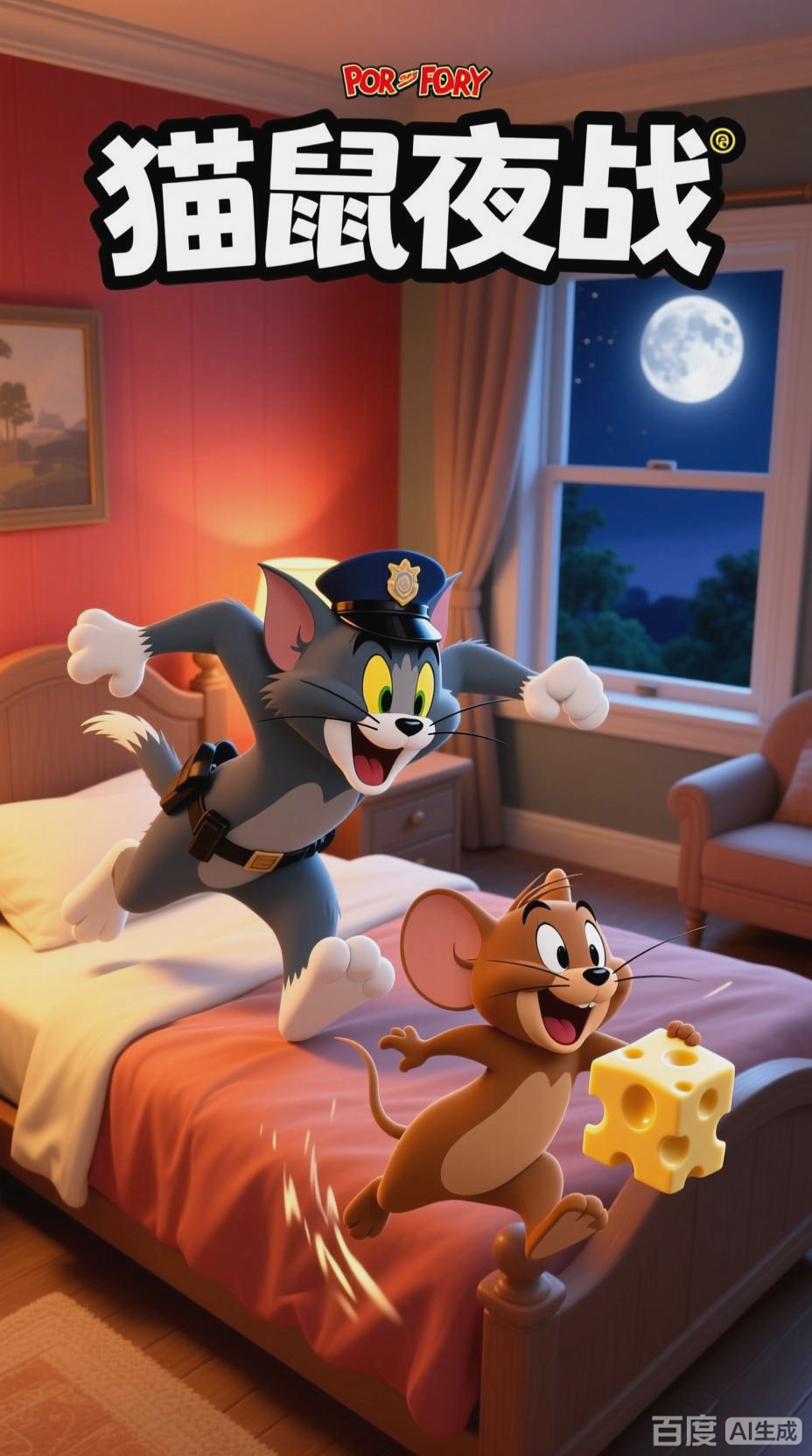 猫和老鼠：深夜卧室大冒险