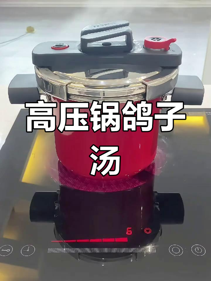 高压锅炖鸽子汤,简单又美味,香气扑鼻,肉质鲜嫩!