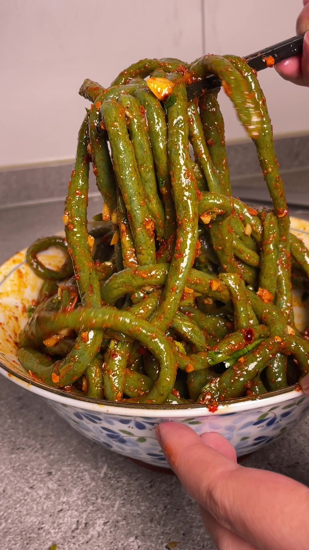 陕西菠菜面搓搓 必须咥一碗