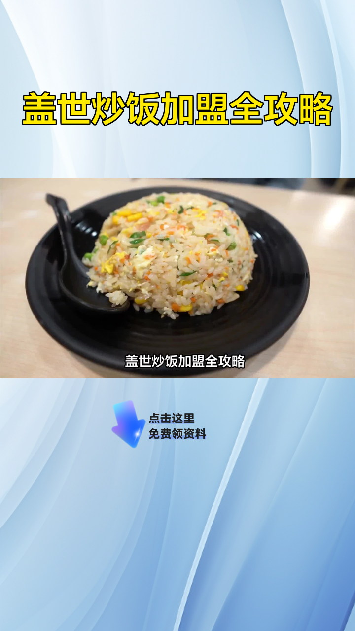 盖世炒饭加盟全攻略