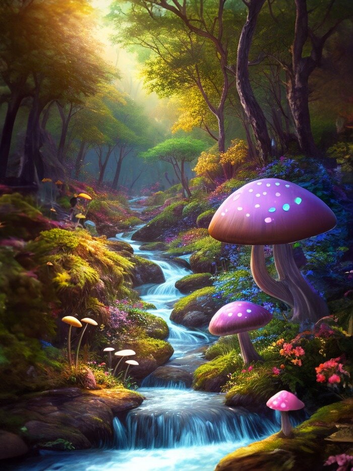 童话世界中的场景,唯美壁纸分享