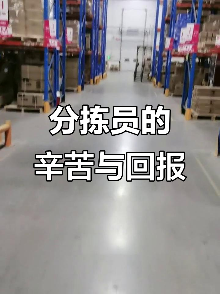 京东快递分拣员:苦中作乐,收入不高但能赚到钱