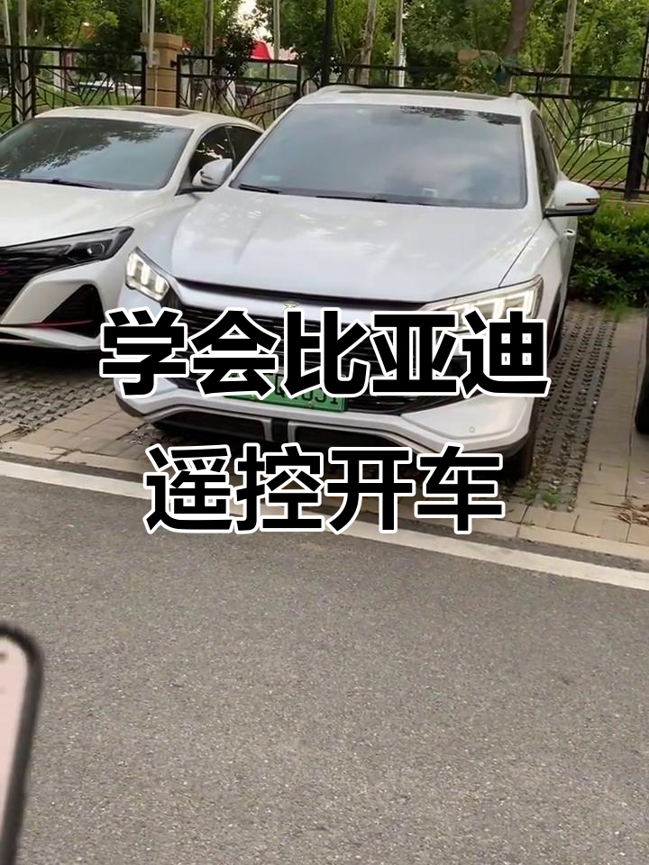 比亚迪遥控驾驶功能，轻松解决停车难题