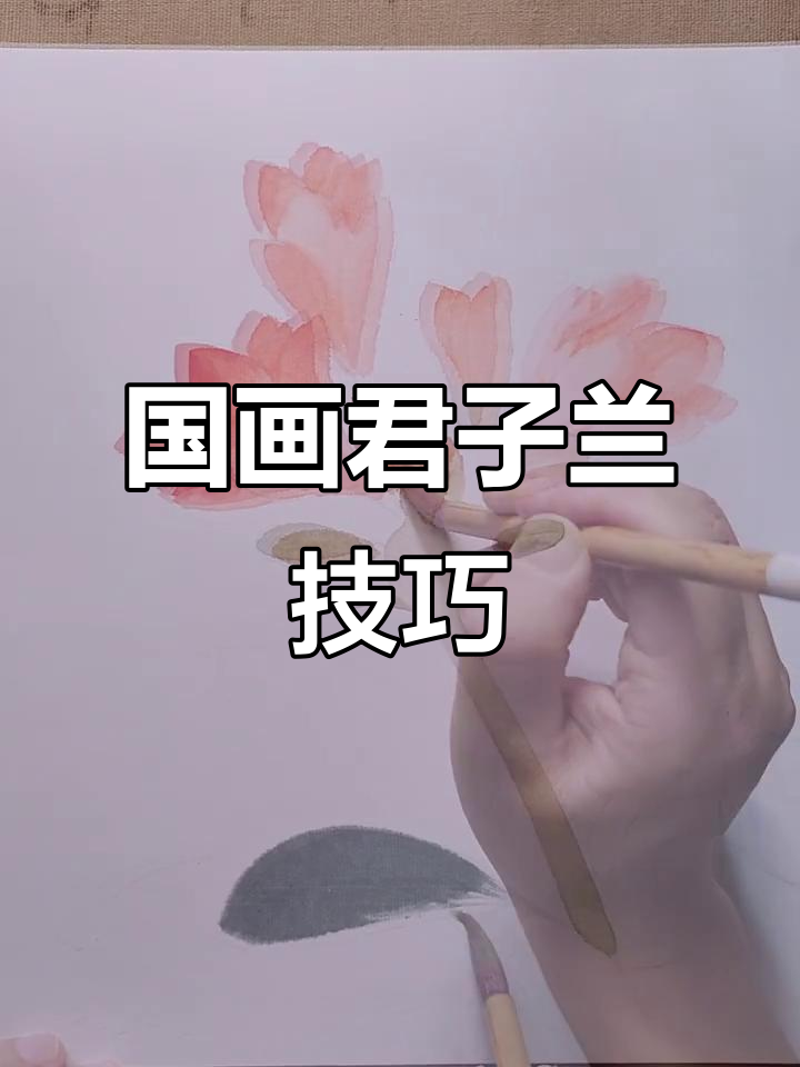 君子兰国画技法:如何画出温和有礼的兰花形象