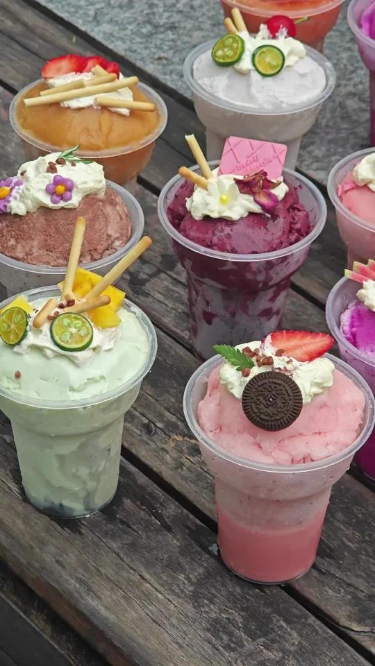 广州街头很火的菠萝炒冰教程分享!夏季很火