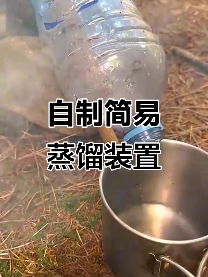 野外生存必备:简易蒸馏瓶制作方法,轻松获取干净水源