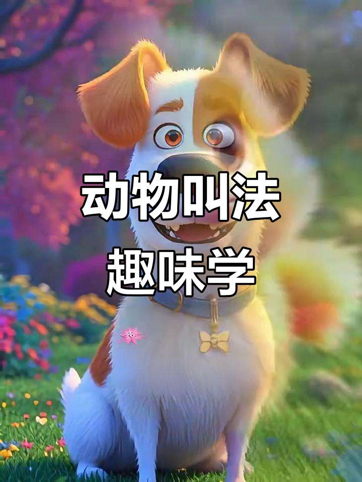 小动物叫声大集合:喵、嘎嘎、捏捏,快来学!