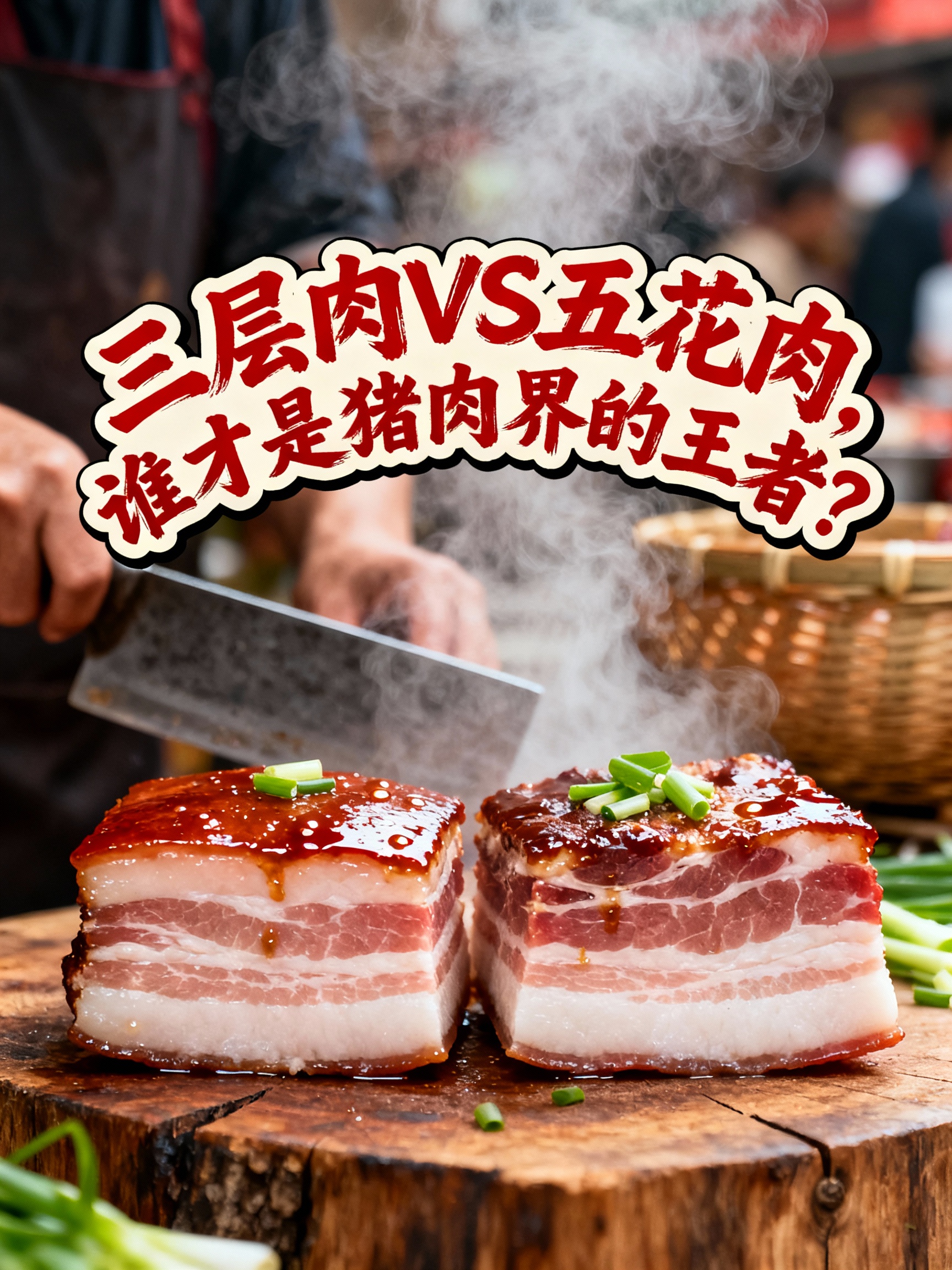 三层肉VS五花肉,谁才是猪肉界的王者?