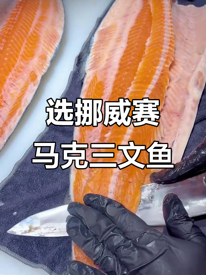 挪威赛马克三文鱼：顶级渔场出产的软糯美味