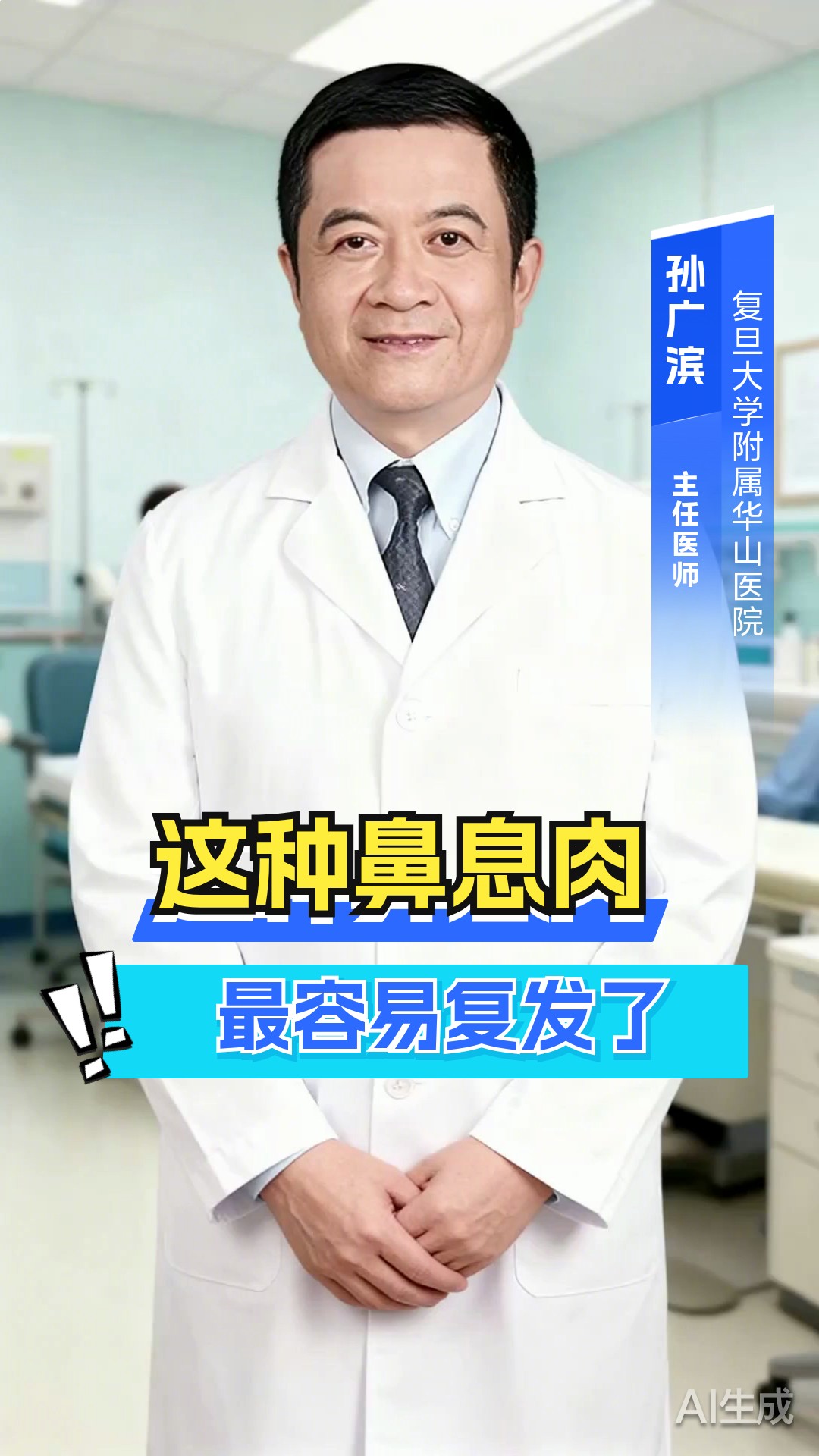 术后3年多又闻不到了这种鼻息肉最容易复发
