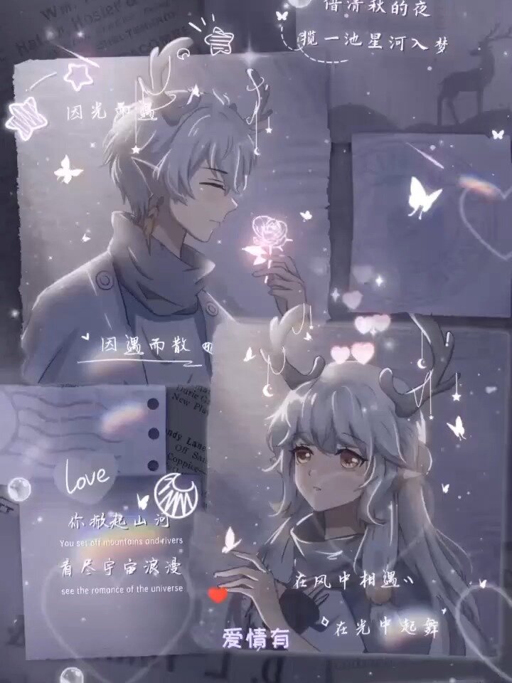 超美的情侣动态壁纸