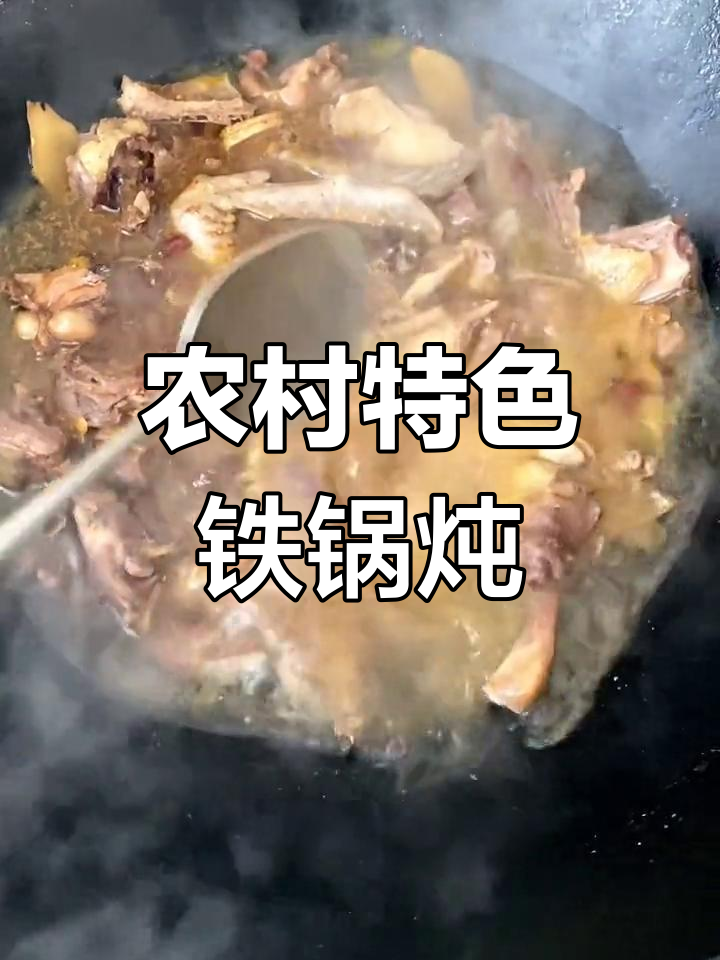 东北铁锅炖大鹅,酸菜慢煮两小时