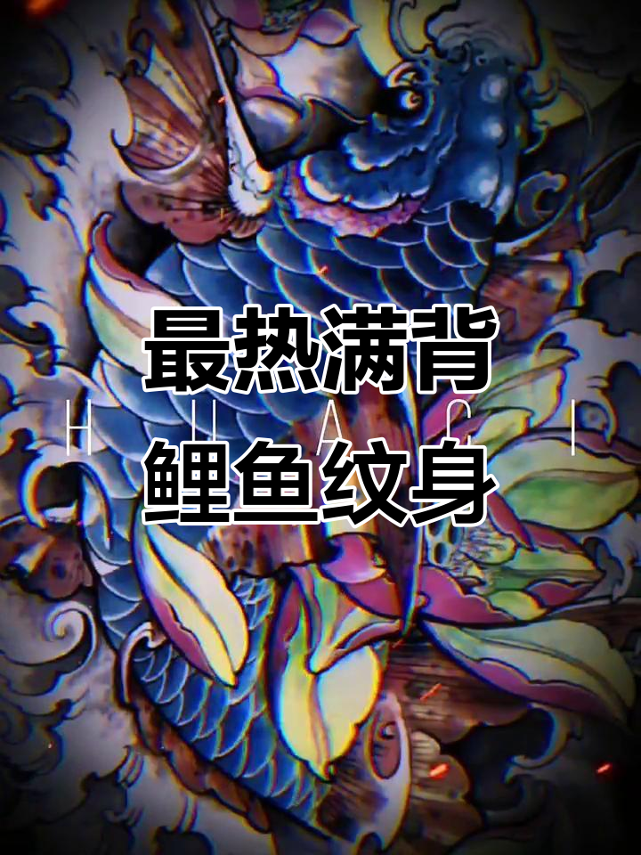 十大最受欢迎满背纹身，传统鲤鱼图案大揭秘！