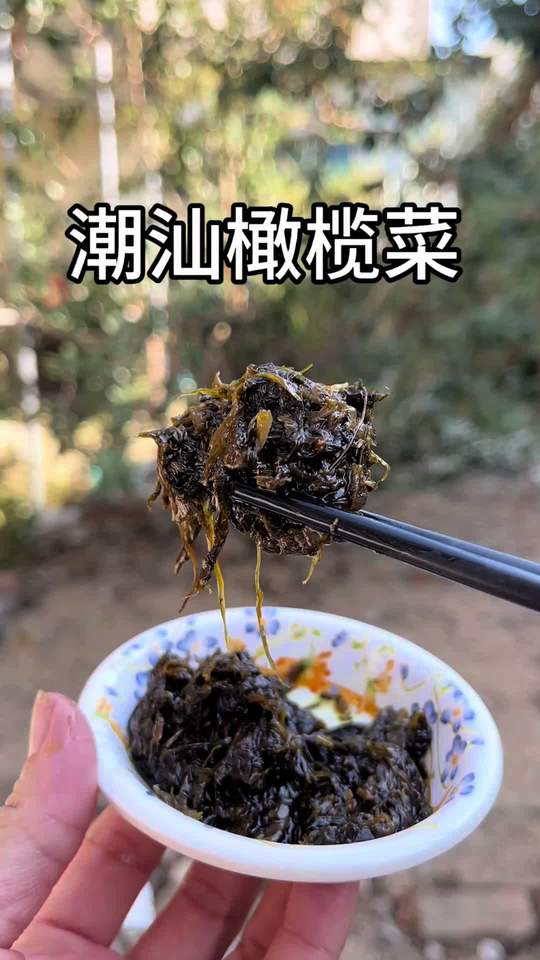 潮汕三大名菜你吃过吗？自制橄榄菜味道超赞