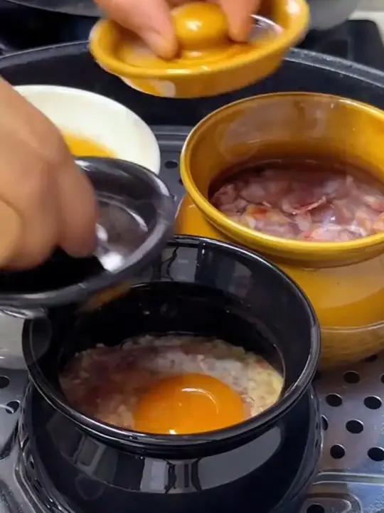 瓦罐炖盅隔水炖一人食蒸蛋炖罐带盖汤罐中式沙县小吃陶瓷煨汤汤盅