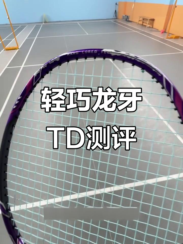 龙牙TD球拍评测:轻便鞭打感,进阶必备