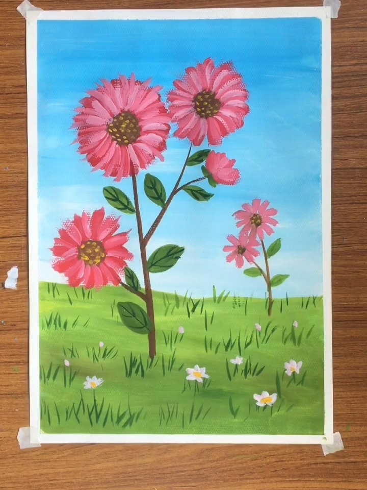 儿童水粉画教程