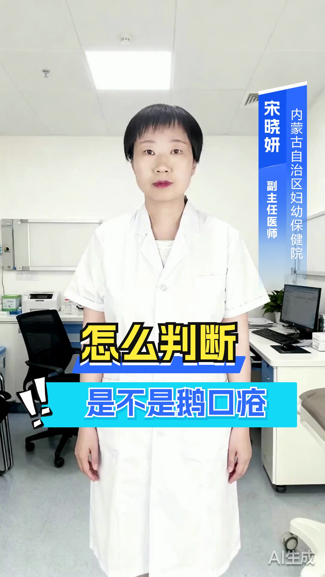 怎么判断是不是鹅口疮