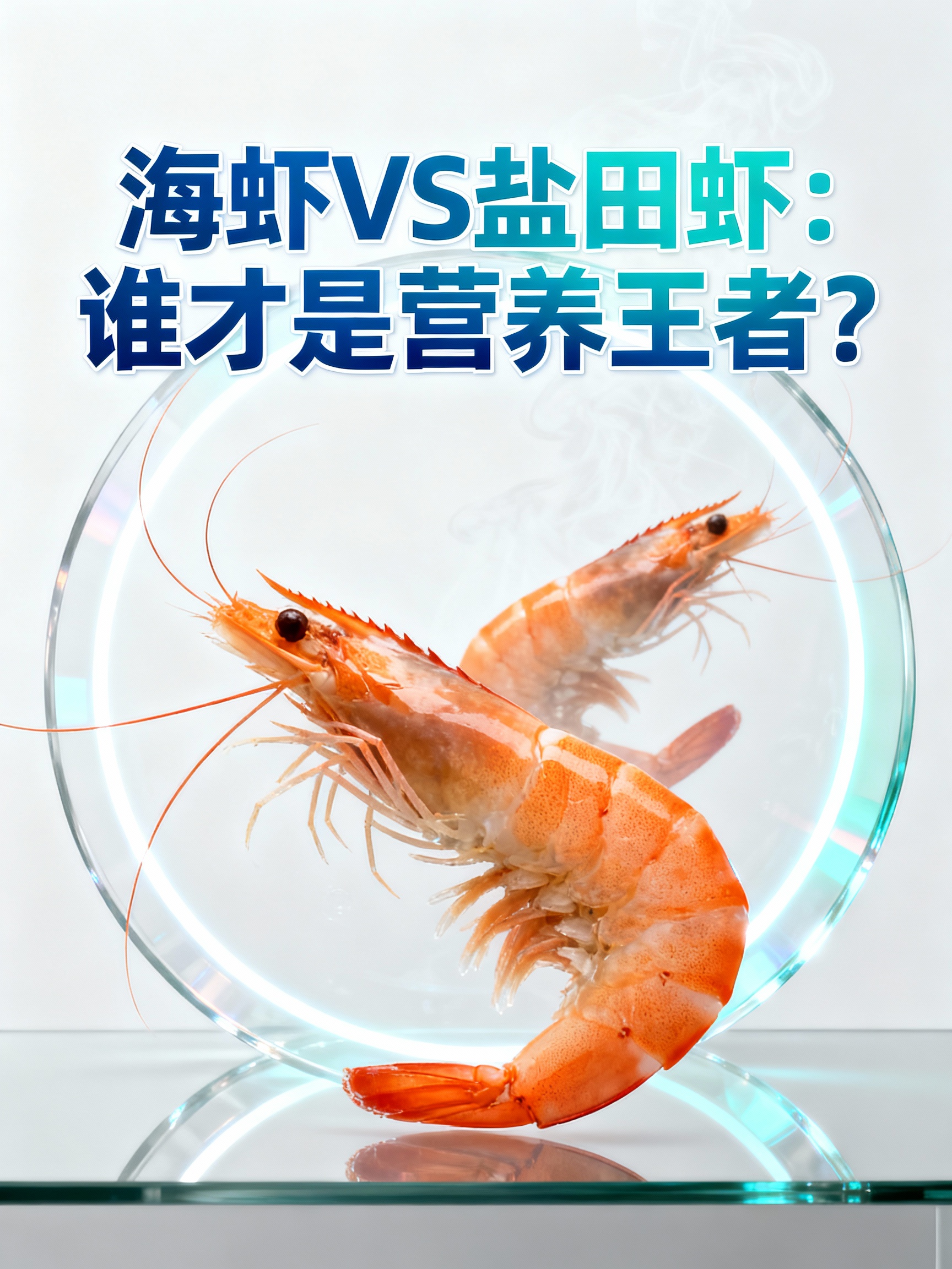 海虾VS盐田虾：谁才是营养王者？