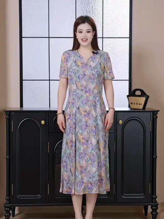 没人牵挂的日子里,努力把自己变的优秀一点~ 大码女装连衣裙 夏季新款
