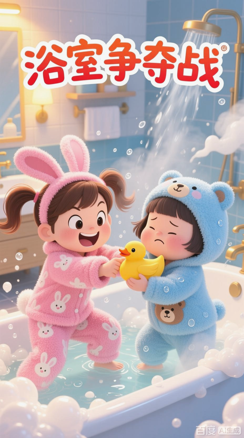 《浴室风云：一艘小黄鸭引发的“血案”》