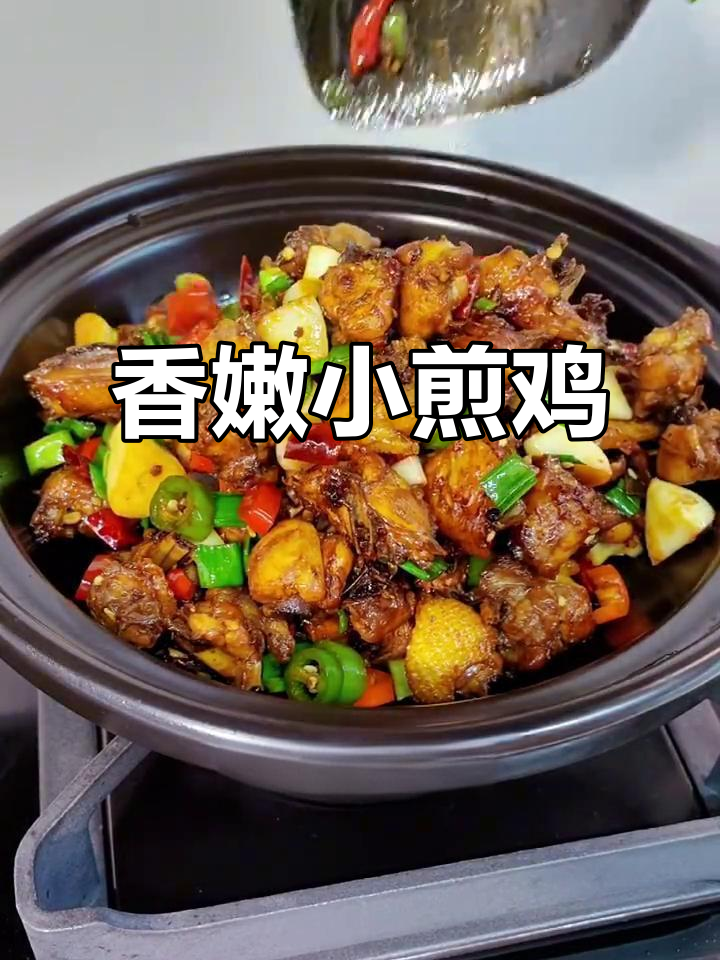 小煎鸡肉，家常下饭新做法！