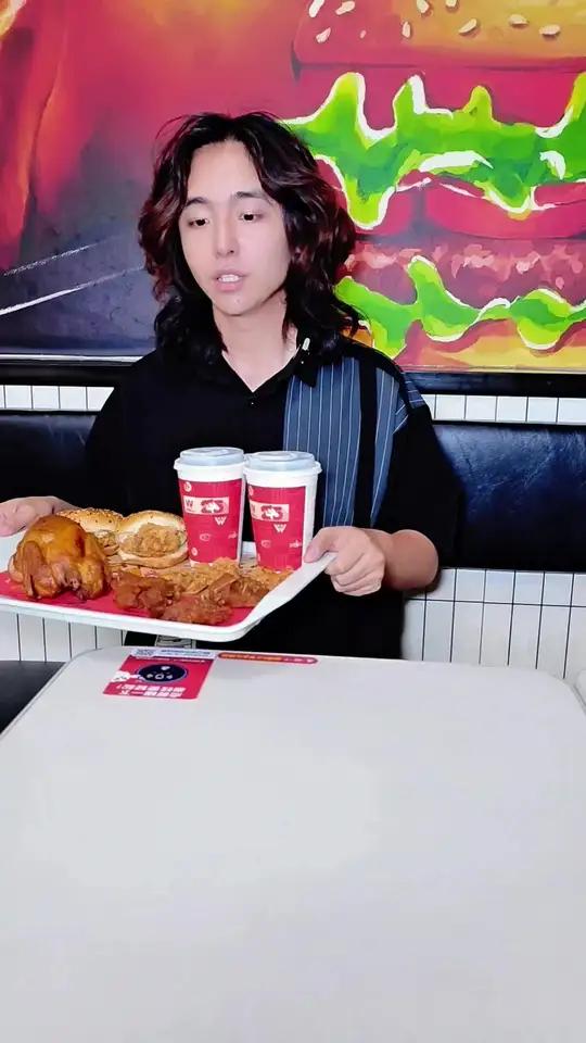全鸡汉堡七件套!