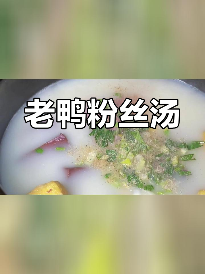 博山老鸭粉丝汤,六小时熬制的美味