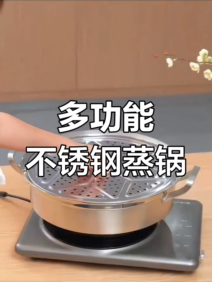 蒸汽火锅与桑拿锅两用,电磁炉家用大号蒸煮汤锅