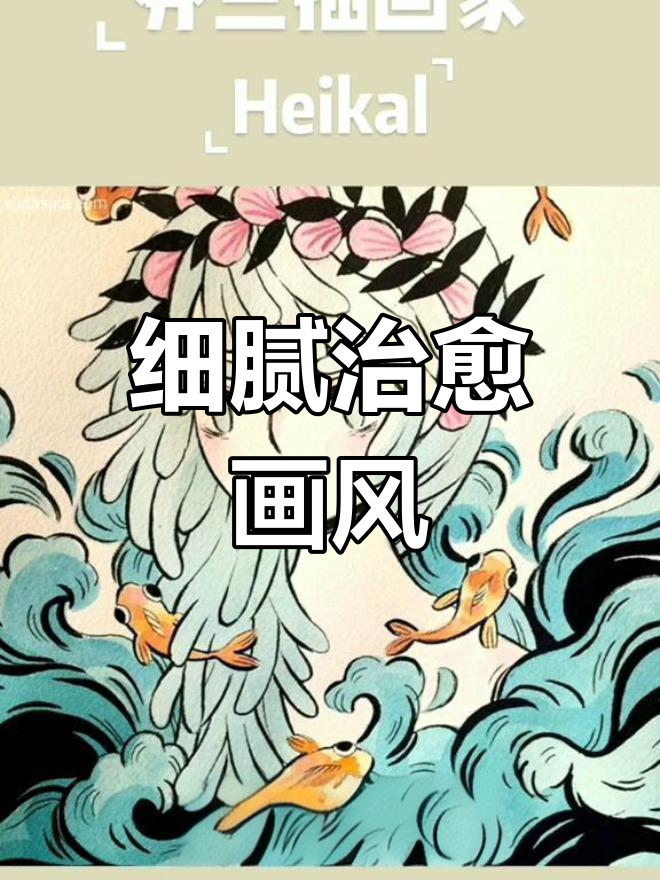 芬兰插画家带你进入治愈系水彩世界,感受宫崎骏的奇幻与温暖