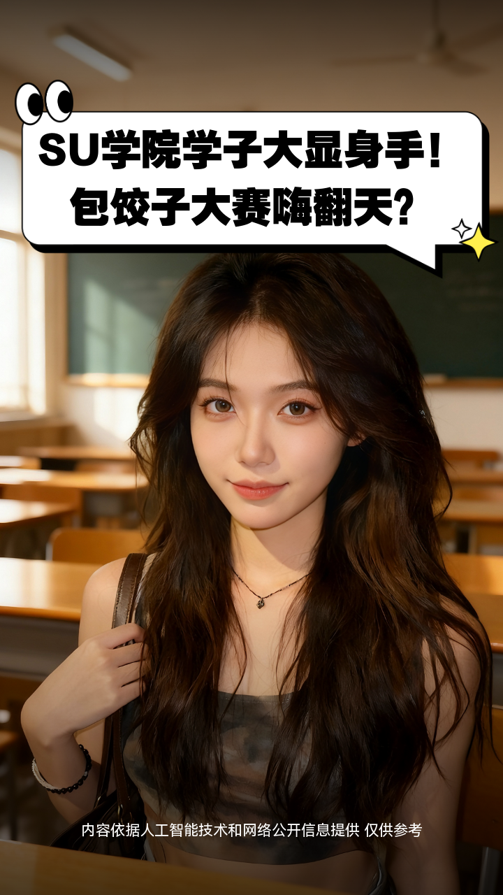 SU学院学子大显身手!包饺子大赛嗨翻天?