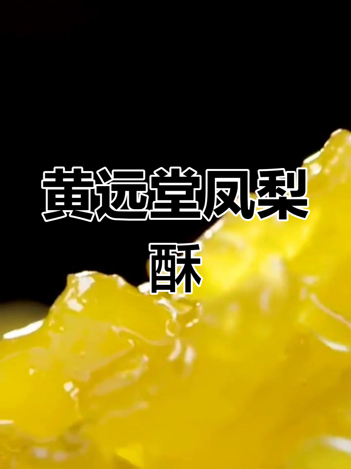 台湾黄远堂凤梨酥,传统中式糕点送礼佳选