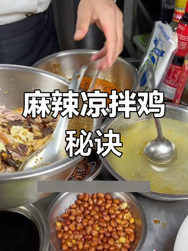 麻辣凉拌鸡,精确克数调配,味道绝佳!