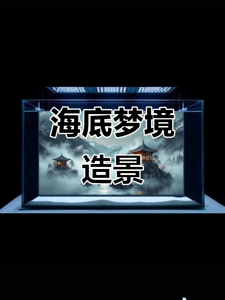 鱼缸背景升级,海底造景让鱼儿畅游梦幻世界!