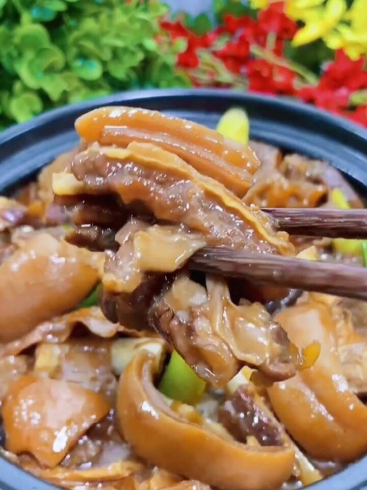 支竹焖羊肉
