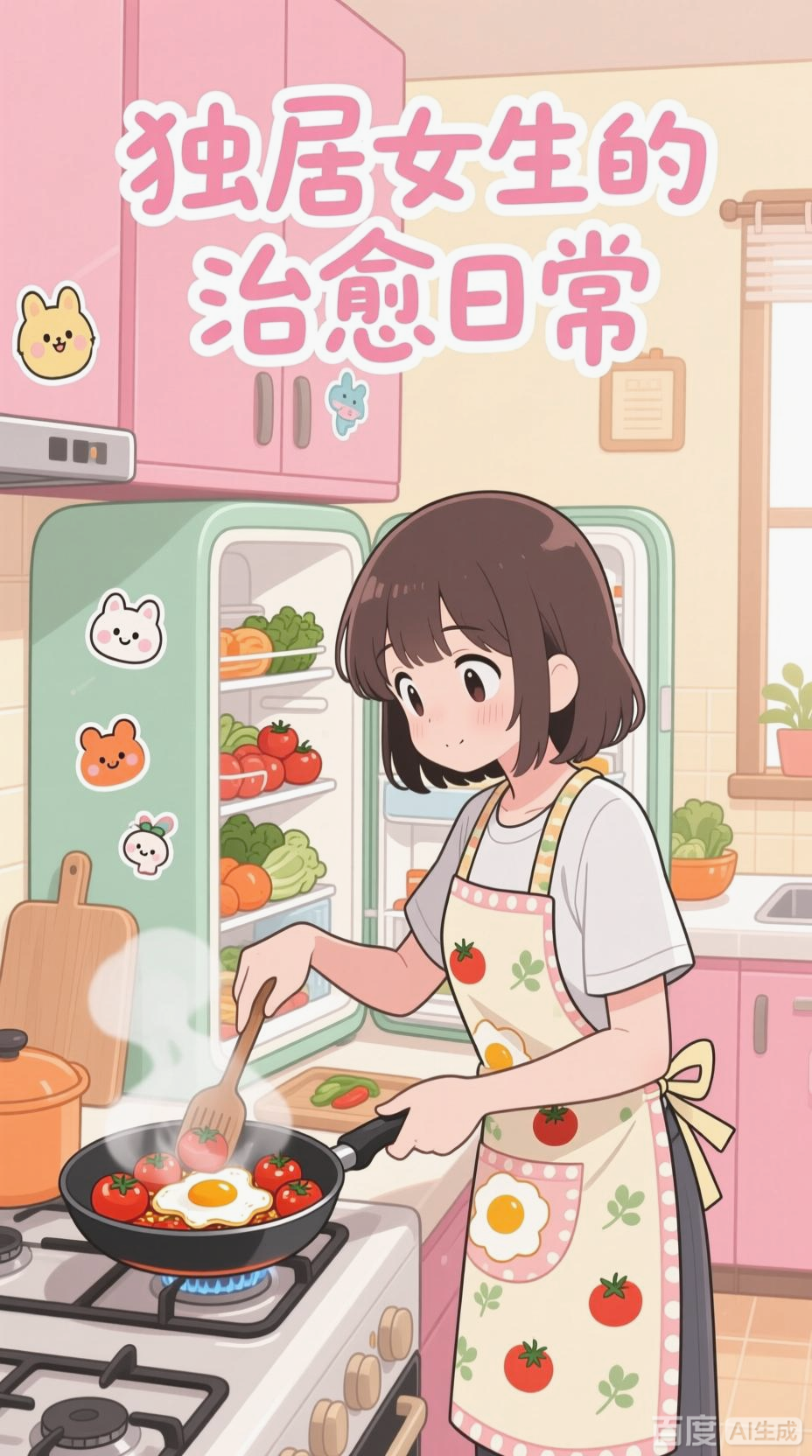 独居女生的下班后动漫生活