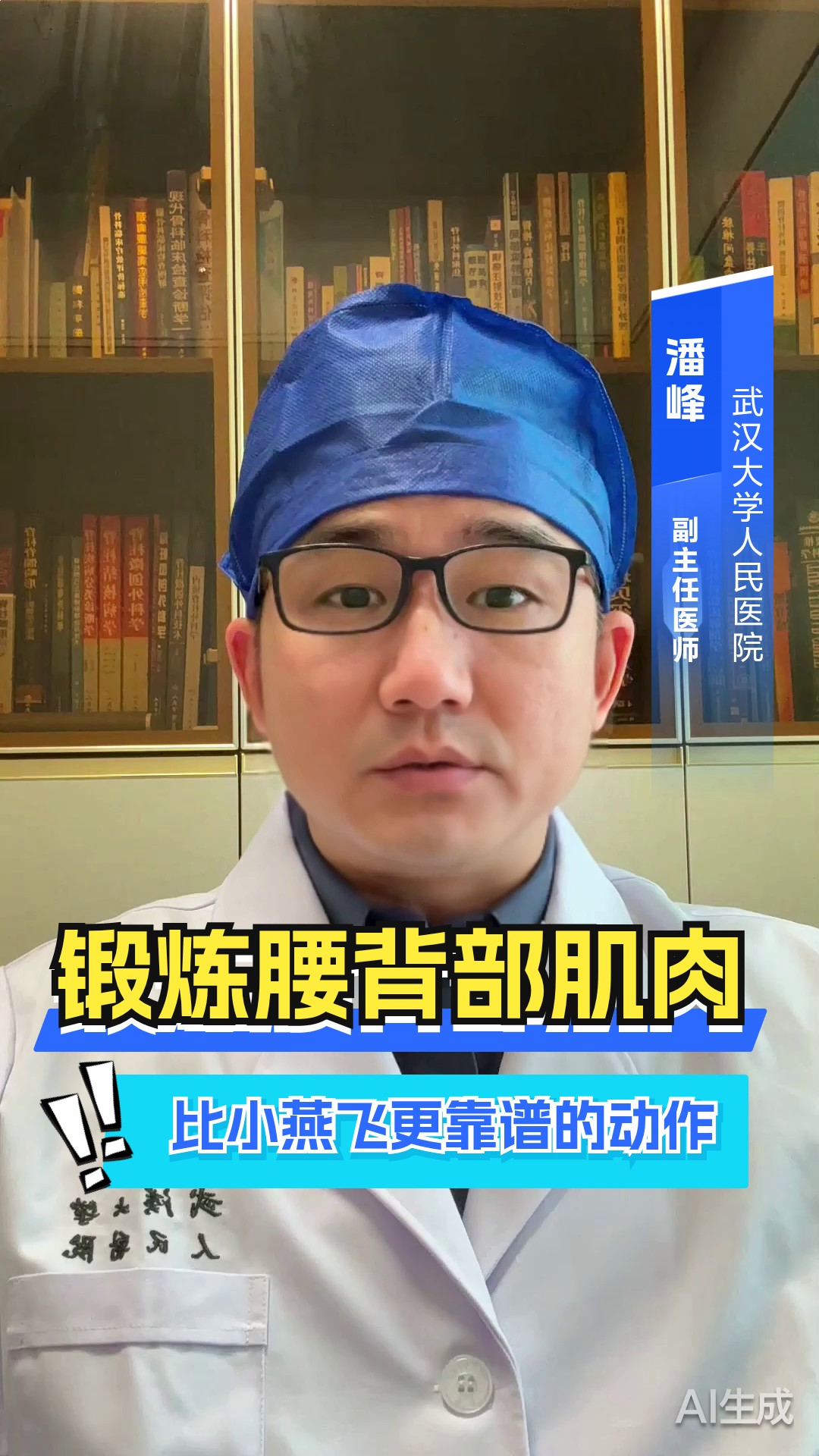 锻炼腰背部肌肉比小燕飞更靠谱的动作