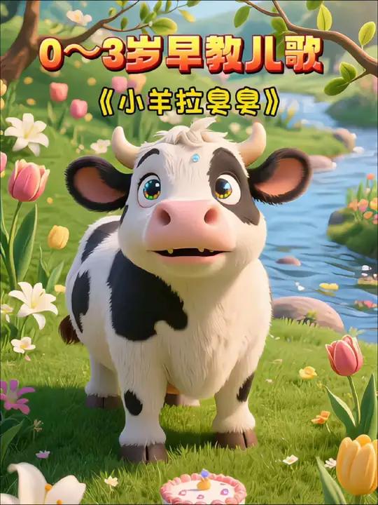 早教儿歌大全《小羊拉臭臭》