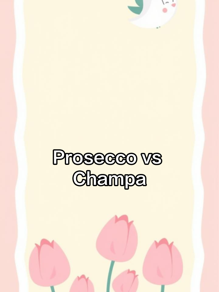 意大利Prosecco与香槟有何不同?