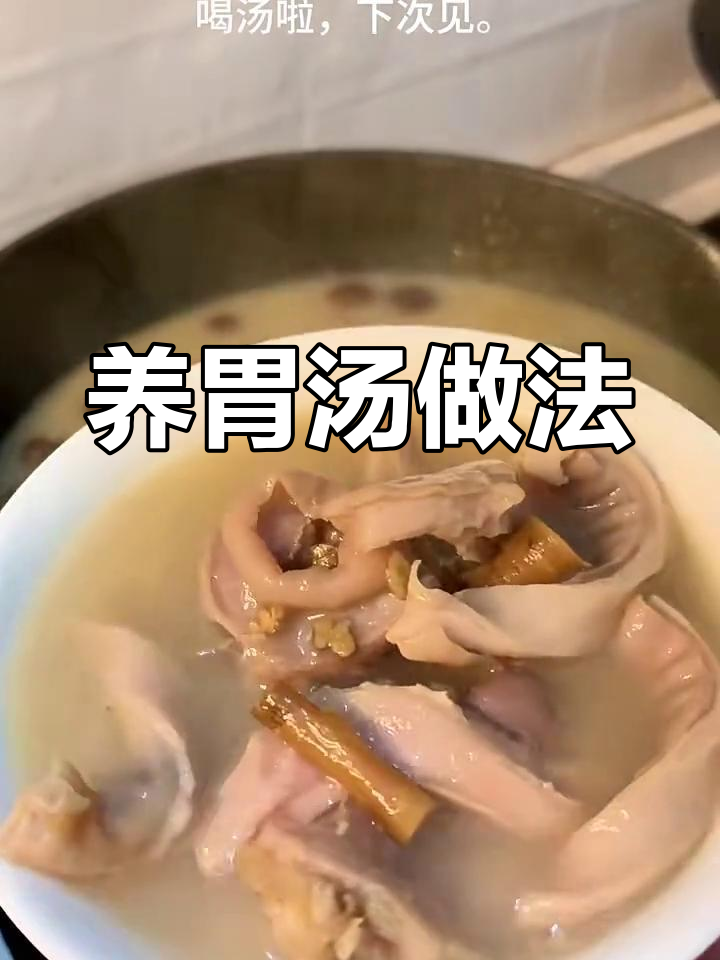 祖传养胃汤,猪肚、胡椒一煲就奶白鲜香
