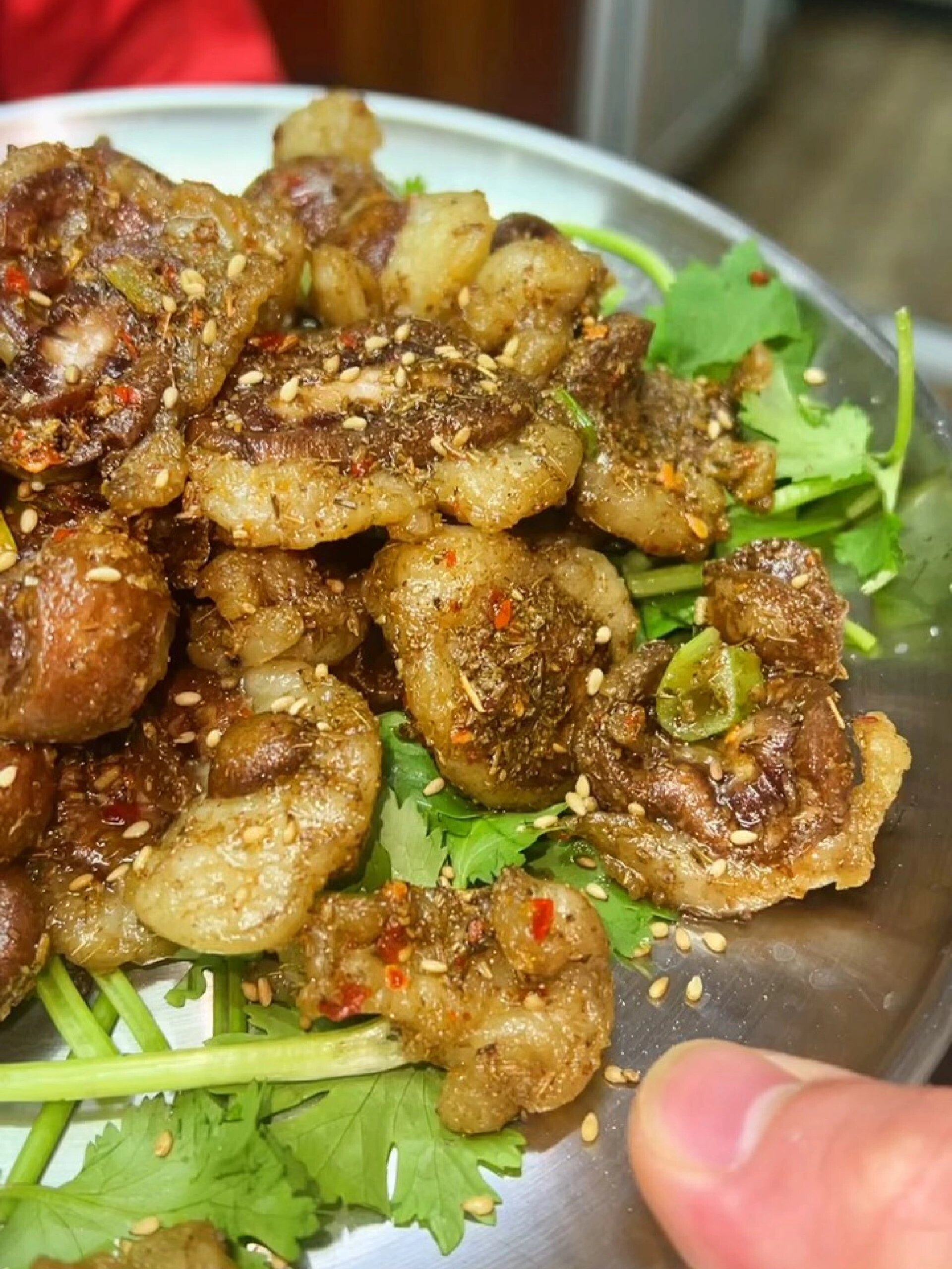 孜然羊腰的最佳吃法～