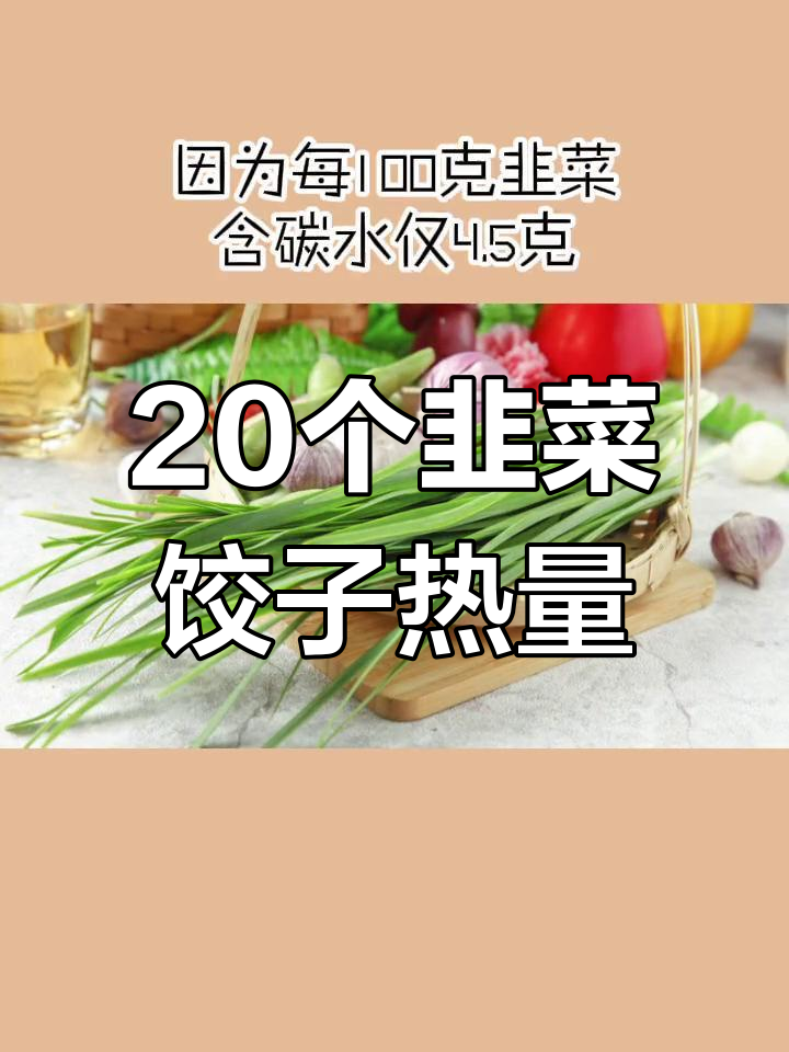 韭菜饺子的热量与营养分析