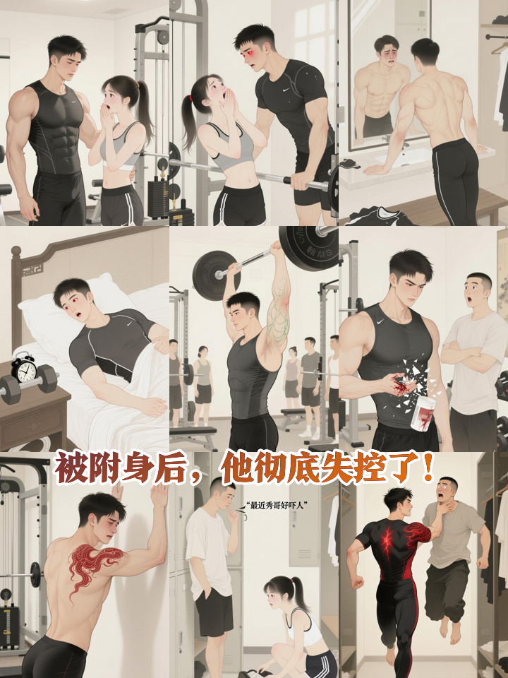 肌肉男被附身后,从失控到黑化的惊心之旅